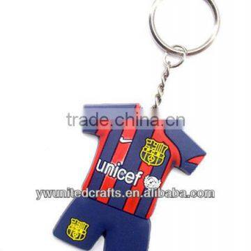 2014 Brazil World Cup Football Club Soft Rubber keychain