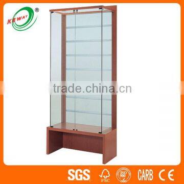 Solid Full Vision Shop Glass Showcase
