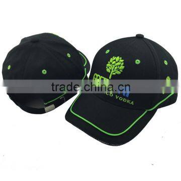 6-Panel Custom Your Own Hat With Raised Embroidered Pattern Baseball Cap With Metal Buckle photo-2