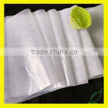 Manufacture of bleached glassine paper in roll