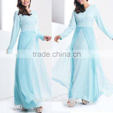 OEM Service China Factory Custom Made Arabic Middle East Ethnic Maxi Muslim Dress