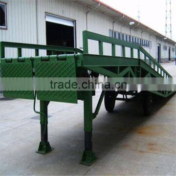 6-15 Ton Warehouse Loading Ramp Mobile Container Yard Ramp