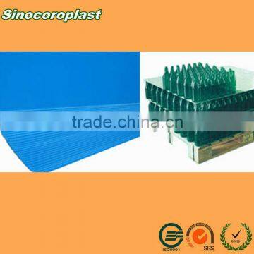 Blue Strong Recyclable Hollow Corrugated Sheet