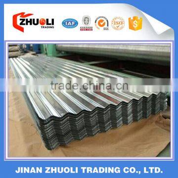 Galvanized Steel Roofing Plate Corrugate Roofing Sheet HDGI roof sheets house use