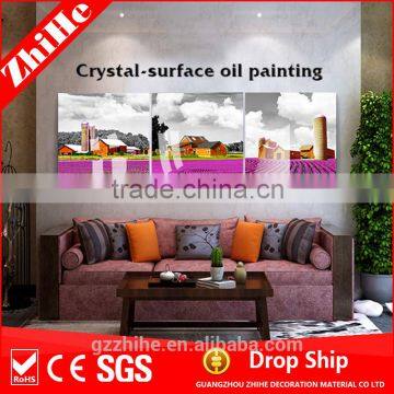 wholesale decorative painting with canvas printing of decoration home to bedroom