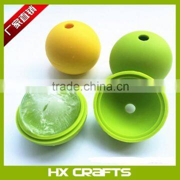 China DIY round shape silicone ice ball maker FDA LFGB approved premium silicone ice ball mold