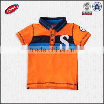 top quality summer t shirt polo for kids in JiangXi China