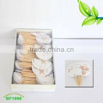 100pcs per box cow head craft picks