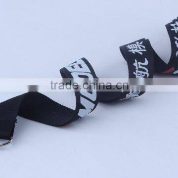 New Style Single Cheap Custom Logo Nylon Printed Lanyard photo-3