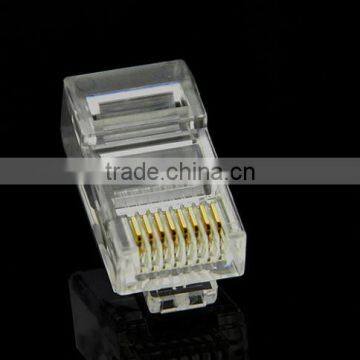 Factory Wholesale Cat5e Plug Utp Patch Cord Cable Connector photo-2