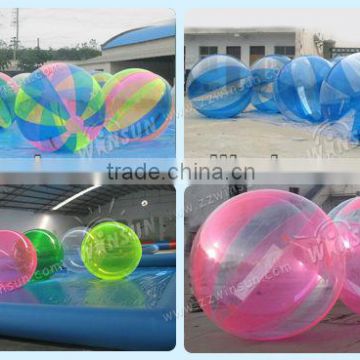 2014 newest funny inflatable water rolling ball