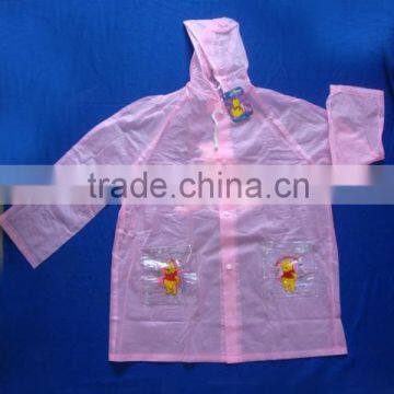 children's pvc raincoat kid's raincoat