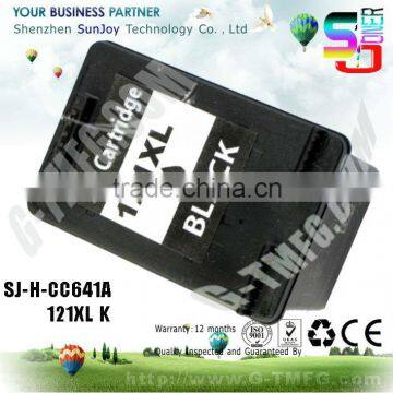 Wholesale Printer Ink Cartridge Compatible CC641HE 121XL for Deskjet F4283 All-in-One Printer(CB656C) Deskjet F4583 All-in-