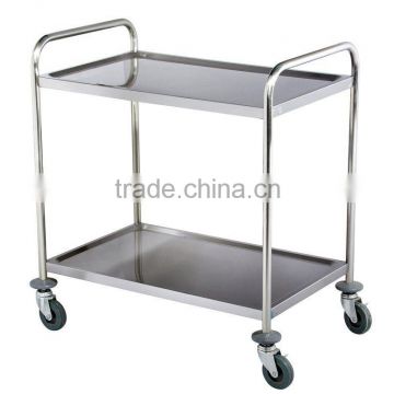 Stainless Steel 2 Tier Trolley