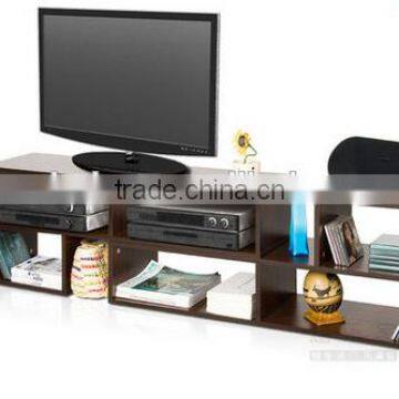 Modern Adjustable PB/MDF TV Stand Set