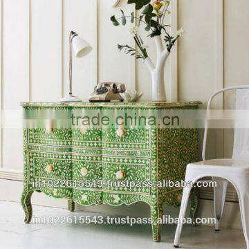 BONE INLAY CHEST OF DRAWERS, CHEST OF DRAWERS, Bone Inlay Furniture