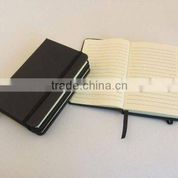 Notebook for school and office die-cut glue bound notebook with pen