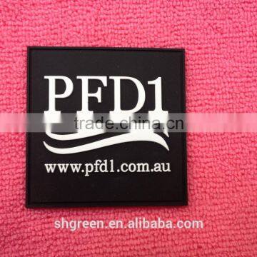 Customized Diving Uniform Rubber Patch,clothes PVC Rubber Label