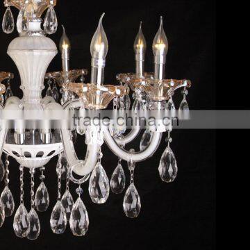 Modern Candle Light Pendant Crystal Lamp photo-3
