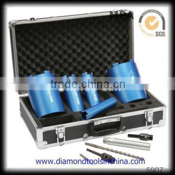 Dry Granite Silver Brazed Diamond Core Drill Bits with Side Protection