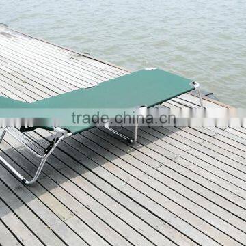 Aluminum Folding Ajustable Back Folding Bed photo-2