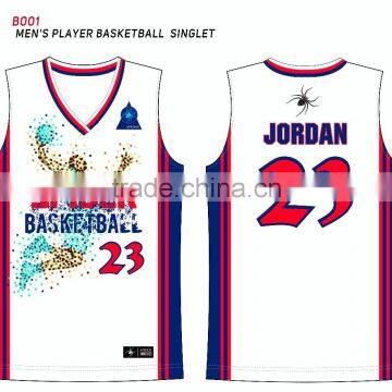 2016 Uniform Design Basketball Jersey T-shirts photo-2