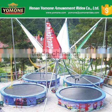 Portable Amusement Rides in Park/Square Children Bungee Jumping Equipment