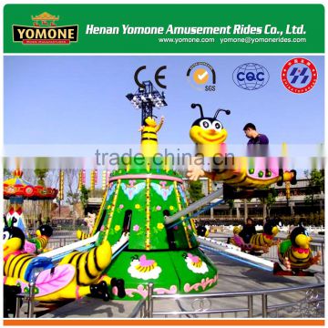 Wonderful amusement park game equipment self control bees rides for sale