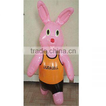 PVC inflatable toy,Various design ,pink rabbit ,pink pig