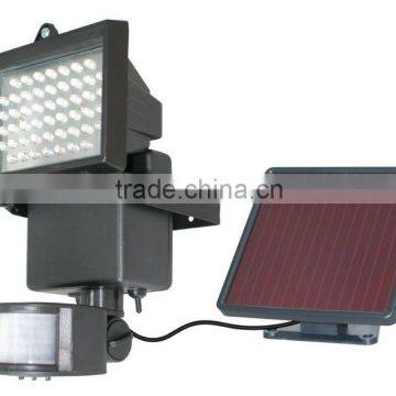 CE ROHS certification waterproof solar led outdoor flood light