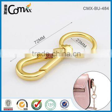 Zinc Metal Gold Swivel Trigger Clips Snap Hook For Handbag Accessories
