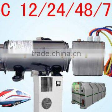 Auto ac electric compressor for rooftop and split airconditioners on commercial trucks prime movers locomotive hvac