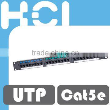 Icon and Station ID for 110 and LSA IDC 24Port Keystone Jack Modular Patch Panel