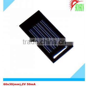 Epoxy resin 60x30 2V 50mA mini solar panel