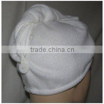 quick-dry microfiber hair turban