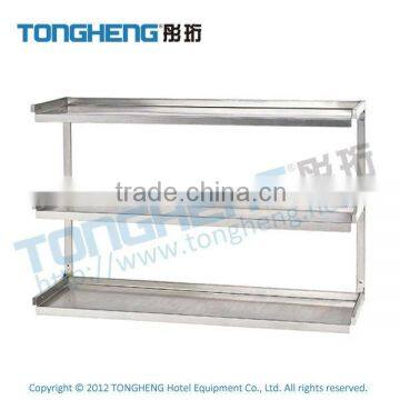 Stainless Steel 3 floor Wall Shelf