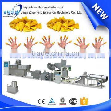 Automatic salad bugle snacks food extruder machine/production line/making equipment