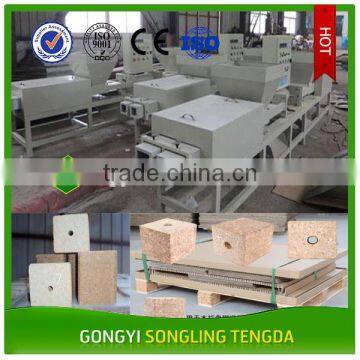 Stable working CE wood pallet forming machine/wood sawdust block making machine