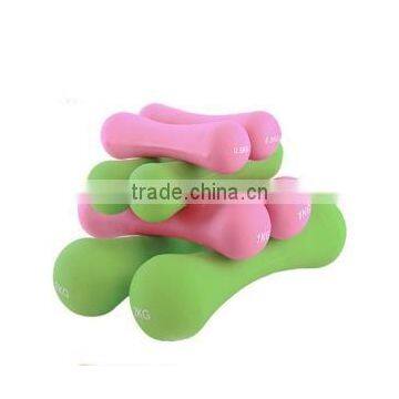 YY010 bone shape dipping dumbbell stainless steel dumbbell