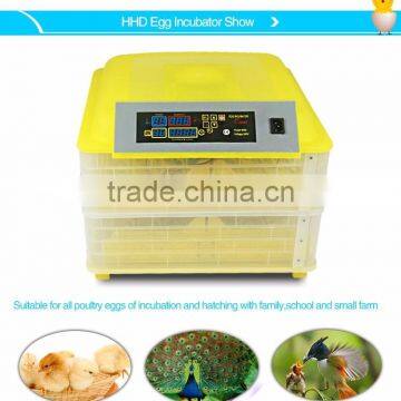 HHD EW-96 high quality chicken full automatic digital egg incubator for 96 eggs for sale 98% hatching rate