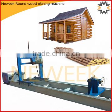 Neweek historic building circular logs lathe round wood planing machine