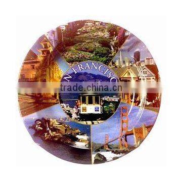 San Francisco Ashtray Photo Collage 5 Inch Round Tin photo-2