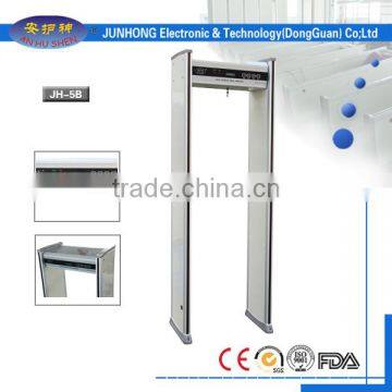 high sensitivity walk through door frame metal detector