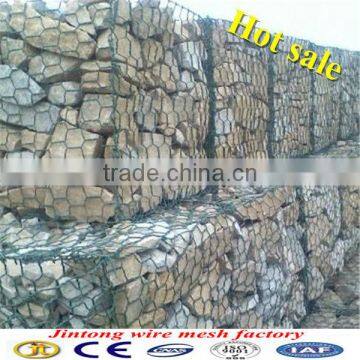 JT factory electro galvanized hexagonal wire mesh/hexagonal wire netting/gabion box