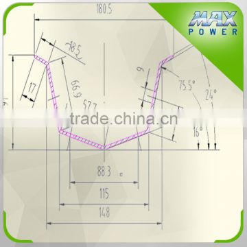 Greenhouse Industry Rain Gutter