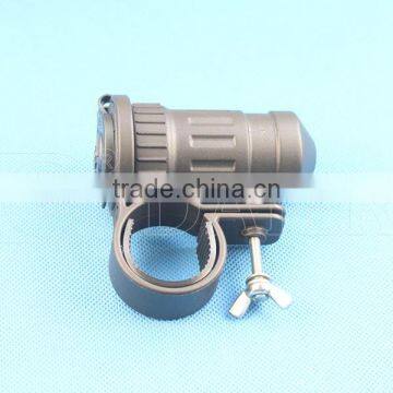 Power Supply Flush Mount Motorcycle 12V Power Socket With Hand Stents One Hole photo-3