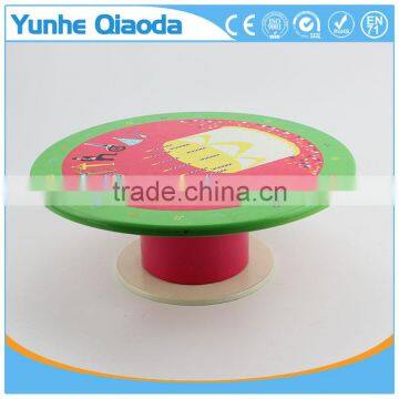 Rotating Display Stand of Birthday Cake for Years of Play With Music Box Inside photo-4