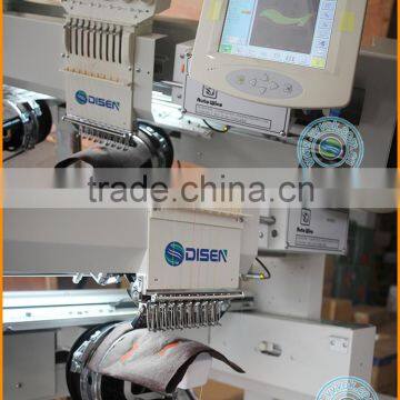 Domestic Custom Logo Germany Digital Cnc Cross Stitch Saree Quilting Leather Bed Sheets Hat 4 Heads Embroidery Machine for Sale photo-4