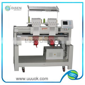 Two head t shirt embroidery machine price