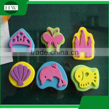 Rubber EVA Foam children Cartoon characters animal toy stamp